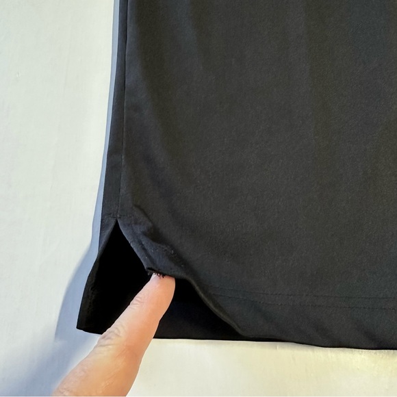 Lands’ End women’s size medium 10/12 pull on pants black color with zip pockets - Picture 6 of 14